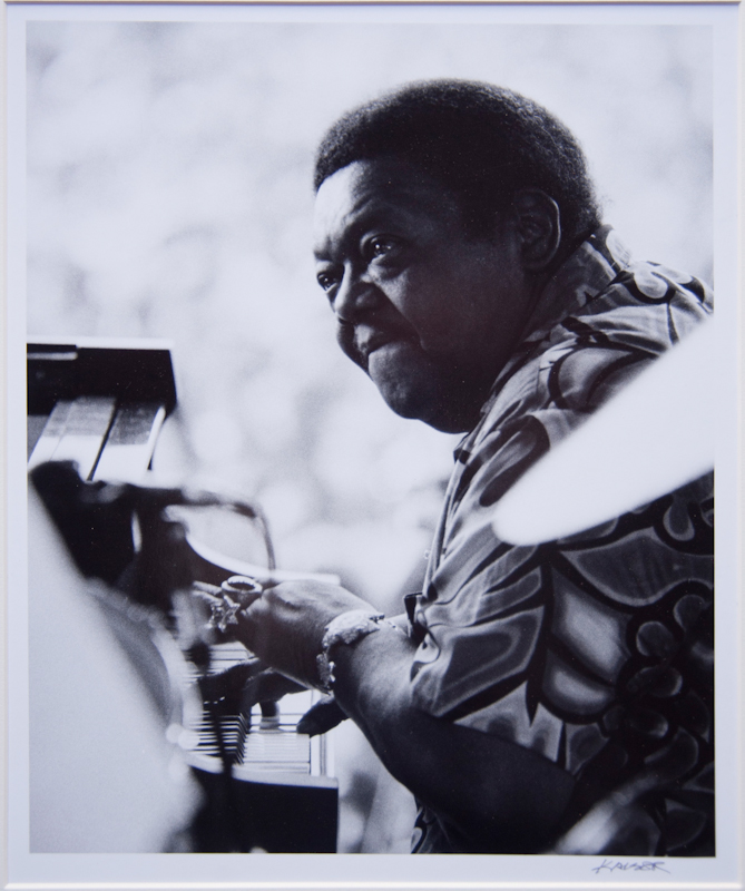 Fats Domino -  $1000 - 12 X 15 - Vintage Selenium-Toned Silver Gelatin