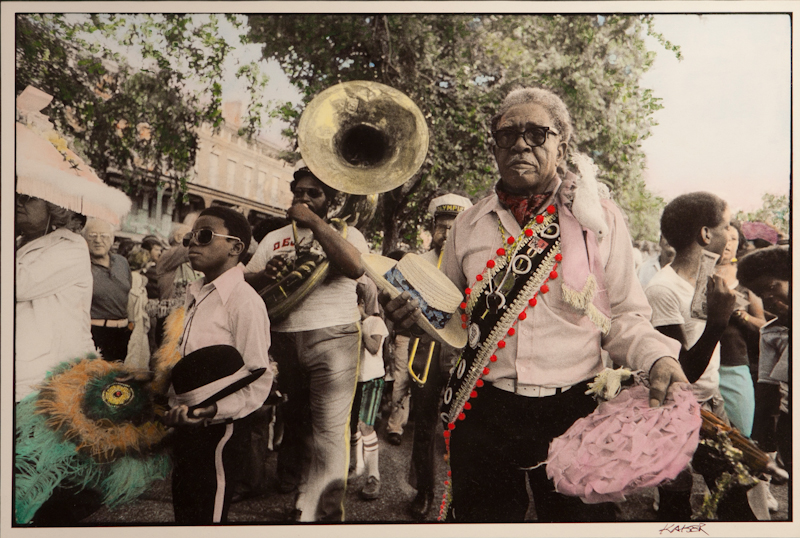 Jazz Parade - $1200 - 12 X 18 - Vintage Hand-Colored Silver Gelatin
