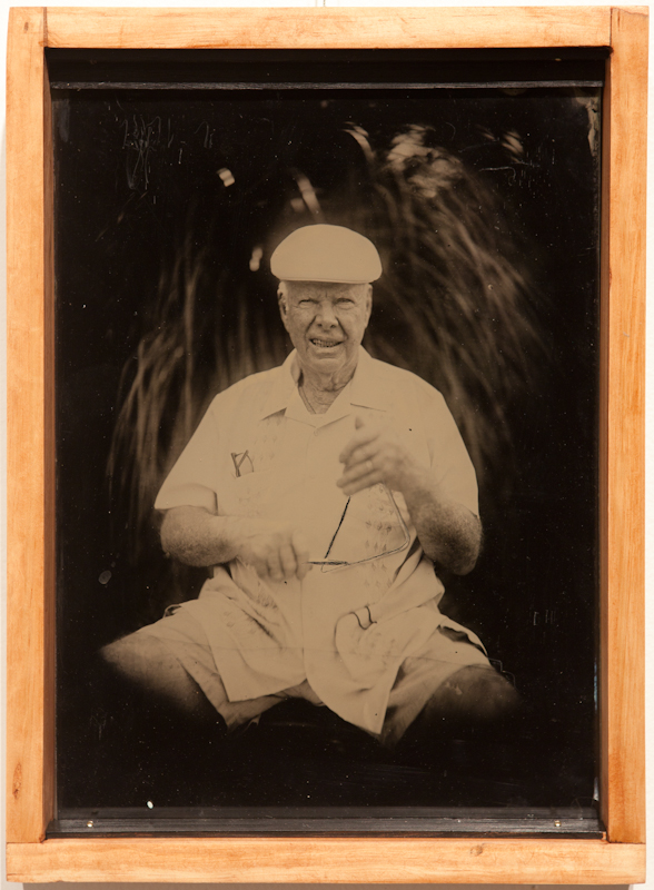 Charles Guillory - Triangle Player - Ambrotype - $500