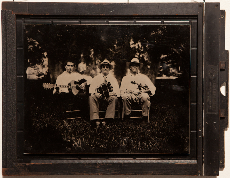 Michot Brothers - Tintype on Aluminum - $500