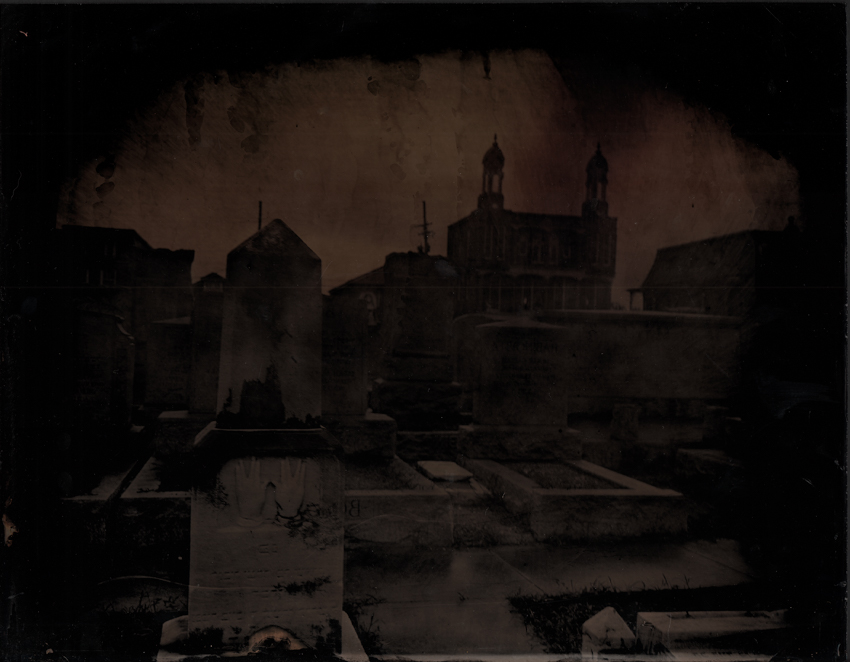 Chevra Thilim in the Rain - 2014 - 14x11 - $1500 Framed