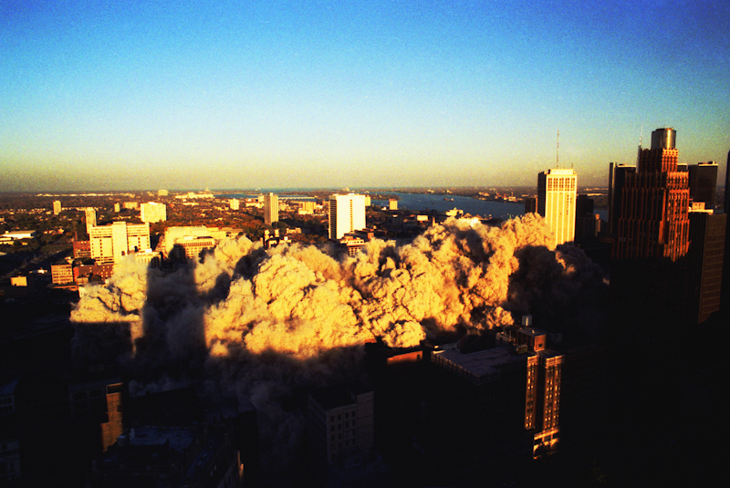 Hudson's Demolition - 1998 13x20 $750