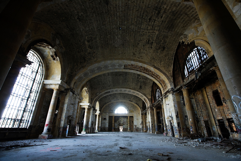 Michigan Station 2008 13x20 $750