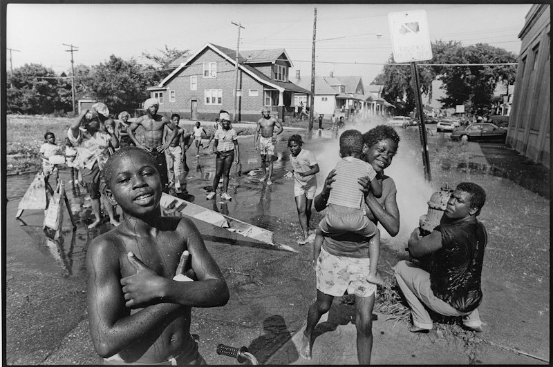 Street Shower 1986 8x10 $750