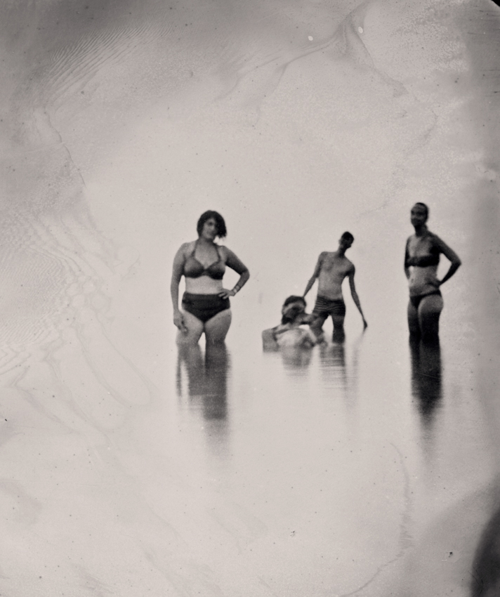 Sometimes We Call It Goth Beach 1 - 25.75 x 20.25 - $750 Unframed