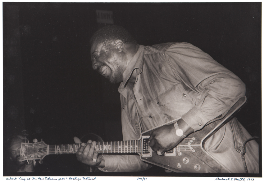 Albert King at the New Orleans Jazz & Heritage Festival 1973