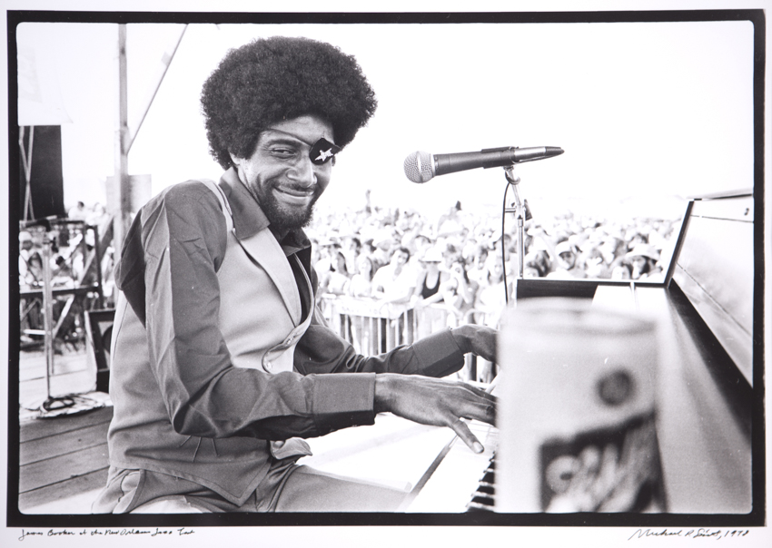 James Booker at New Orleans Jazz Fest 1978