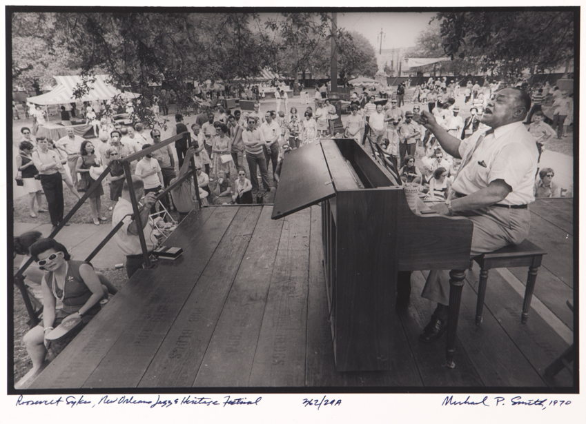 Roosevelt Sykes New Orleans Jazz & Heritage Festival 1970