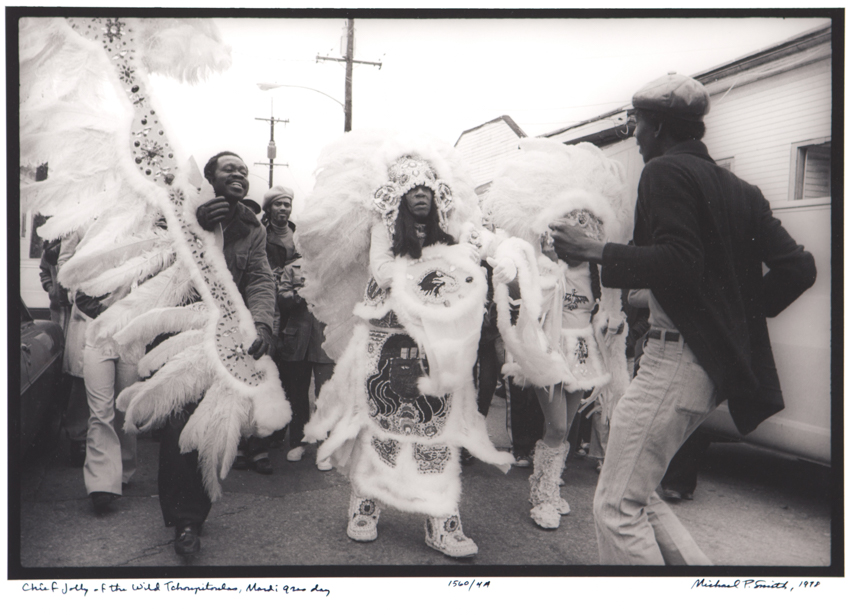 Chief Jolly of the Wild Tchoupitoulas, Mardi Gras Day 1978