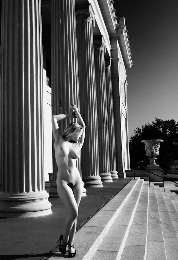 Michael Siu - Art at Museum - 18x24 - $800 Framed