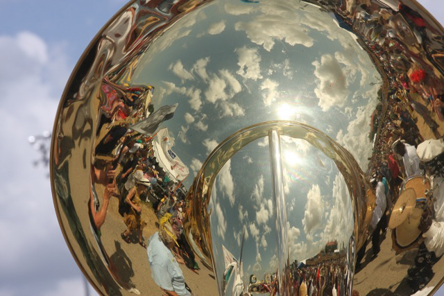 Bob Compton - Sousaphone Reflections - $2000 Framed (Edition of 12) 30x40 Pigment Print