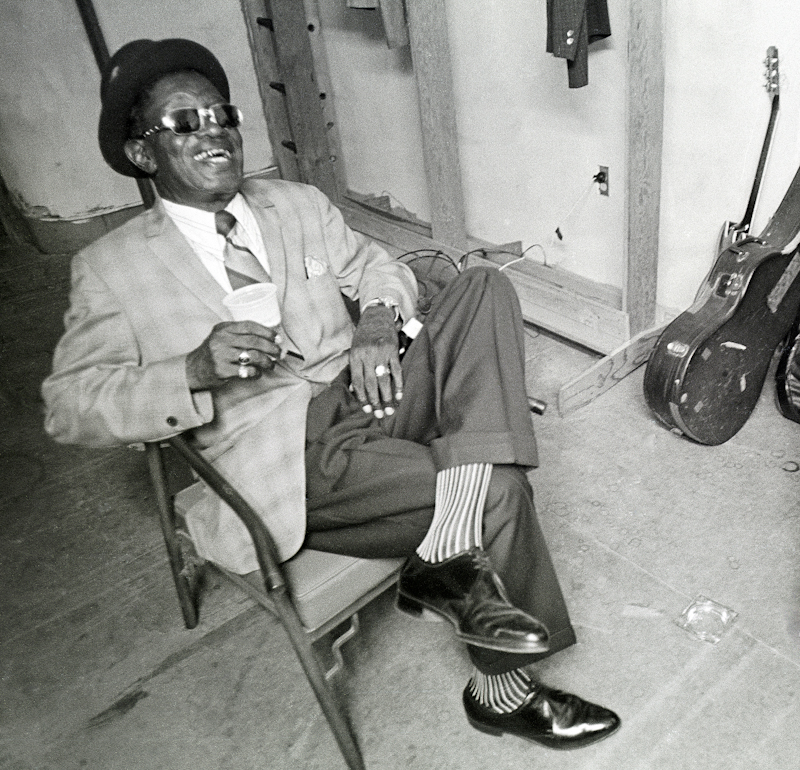 Barry Kaiser - Lightnin Hopkins 2 - $500 12x12 Pigment Print