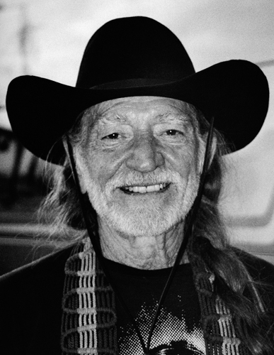 Chris Felver - Willie Nelson - $1200 unframed 16x20 Silver Gelatin