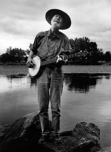 Chris Felver - Pete Seeger - $1200 unframed 16x20 Silver Gelatin