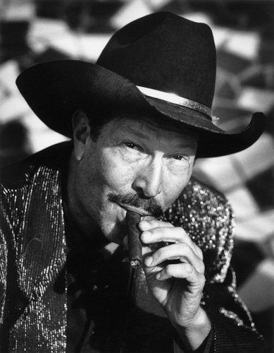 Chris Felver - Kinky Friedman - $1200 unframed 16x20 Silver Gelatin