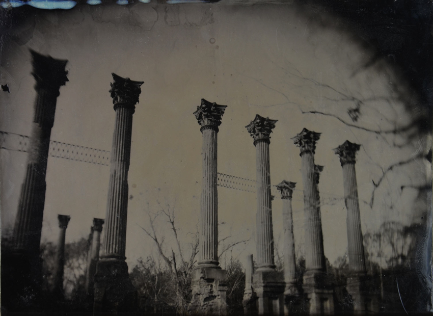 Bruce Schultz - Windsor Ruins - 7 1/2 x 9 - $500