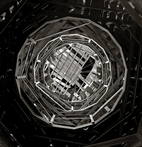 Richard Sexton - Inner Rotunda, Longwood Plantation - 15 1/4 x 15 - $1300 Unframed $1500 Framed