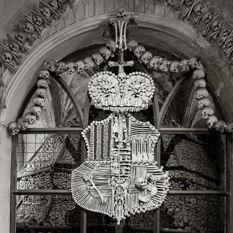 Richard Sexton - Schwarzenberg Coat Of Arms, Sedlec, Czech Republic - 15 x 15 - $500 Unframed $650 Framed